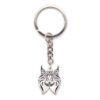 Lynx Head Keychain